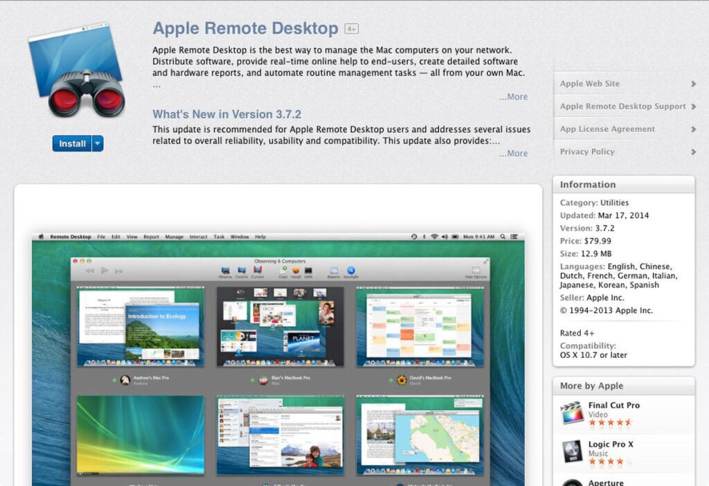 which remoe desktop tool s is best for mac users